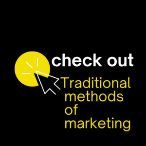 traditional marketing