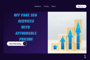 off-page SEO services with affordable pricing