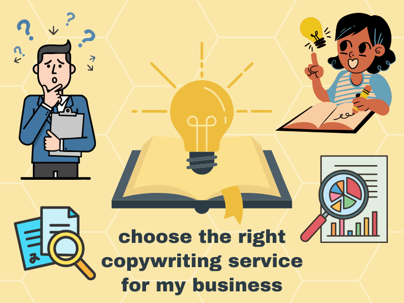 choose the right copywriting service for my business
