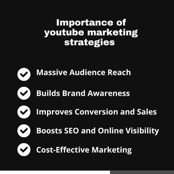 Importance of YouTube marketing strategies