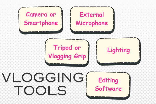 Essential tools to start vlogging