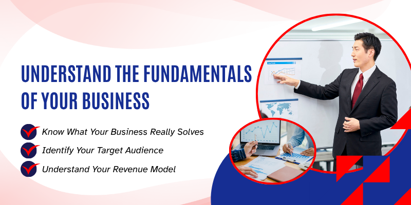 understand the fundamentals of your business.